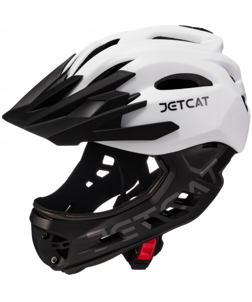 Шлем FullFace - Hawks (White/Black) Хокс - JETCAT
