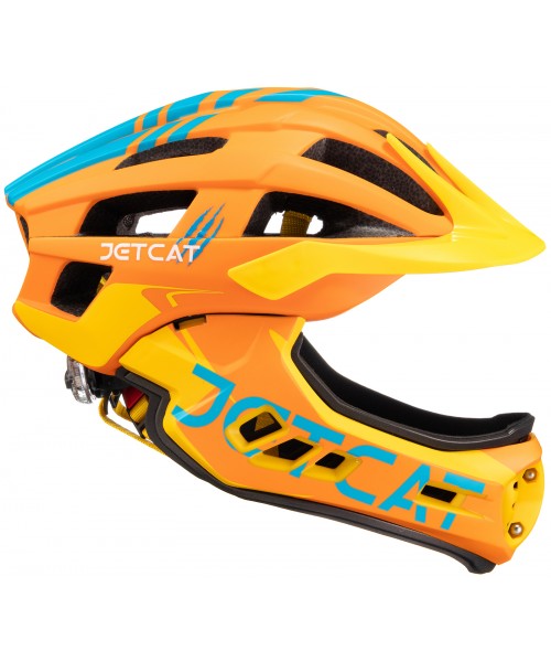 Шлем FullFace - Race (Orange) - JETCAT