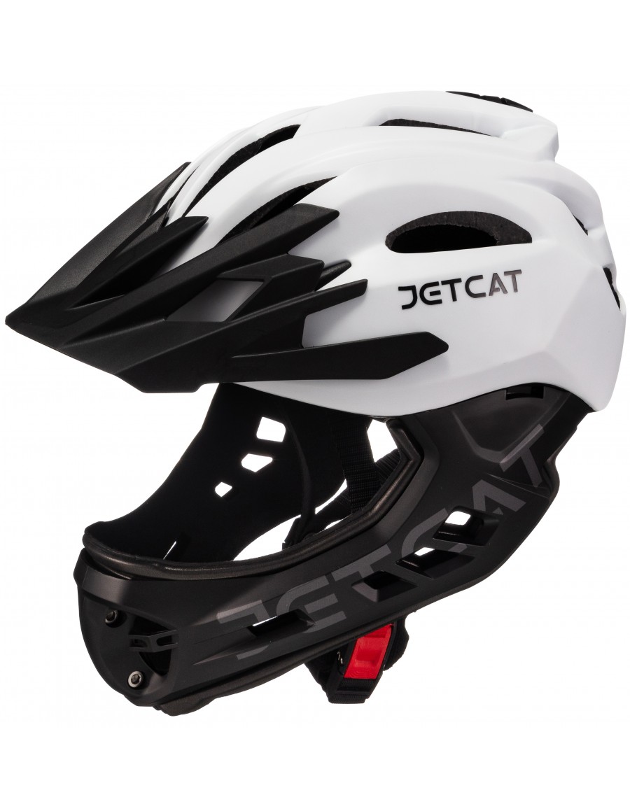 Шлем FullFace - Hawks (White/Black) Хокс - JETCAT