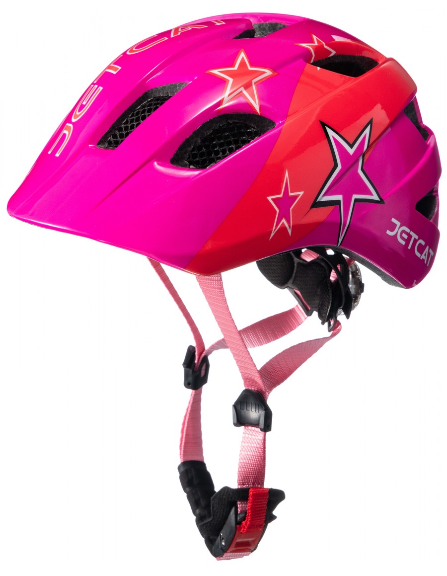 Шлем детский велосипедный - JETCAT - Max (Purple Stars)