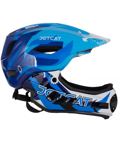 Шлем FullFace - Raptor SE (Blue / White) - JETCAT