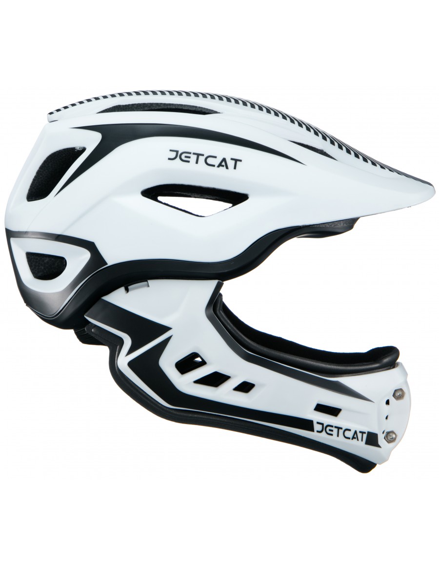 Шлем FullFace -"M"- Raptor (White/Black) -  JetCat