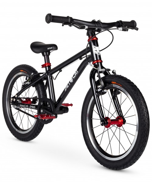 Велосипед - JETCAT - Race Pro 16 Plus - Fire Black (Черный - Красный)