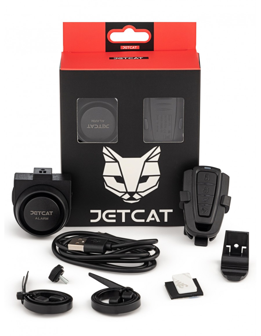 Сигнализация для велосипеда JETCAT Flashmax Alarm с пультом и сигналом звонок велосипедный