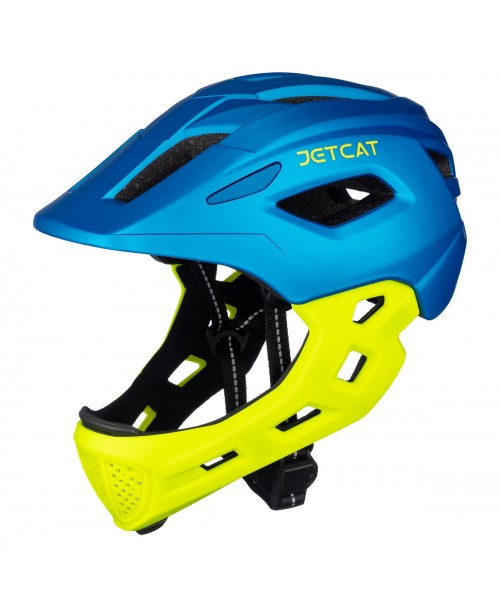 Шлем FullFace - Start (Blue/Green) -  JetCat