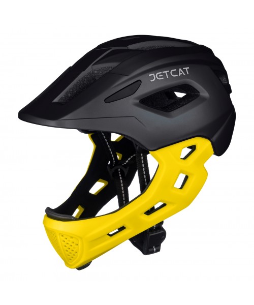 Шлем FullFace - Start (Black/Yellow) -  JetCat